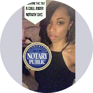 Tawanda Walker available notary in Portmouth, VA - 23701