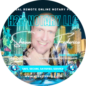 SHAUN FEDERICO available notary in Las Vegas, NV - 89119