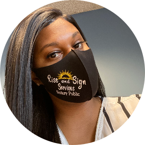 Demetria Oaldon available notary in Indianapolis, IN - 46268